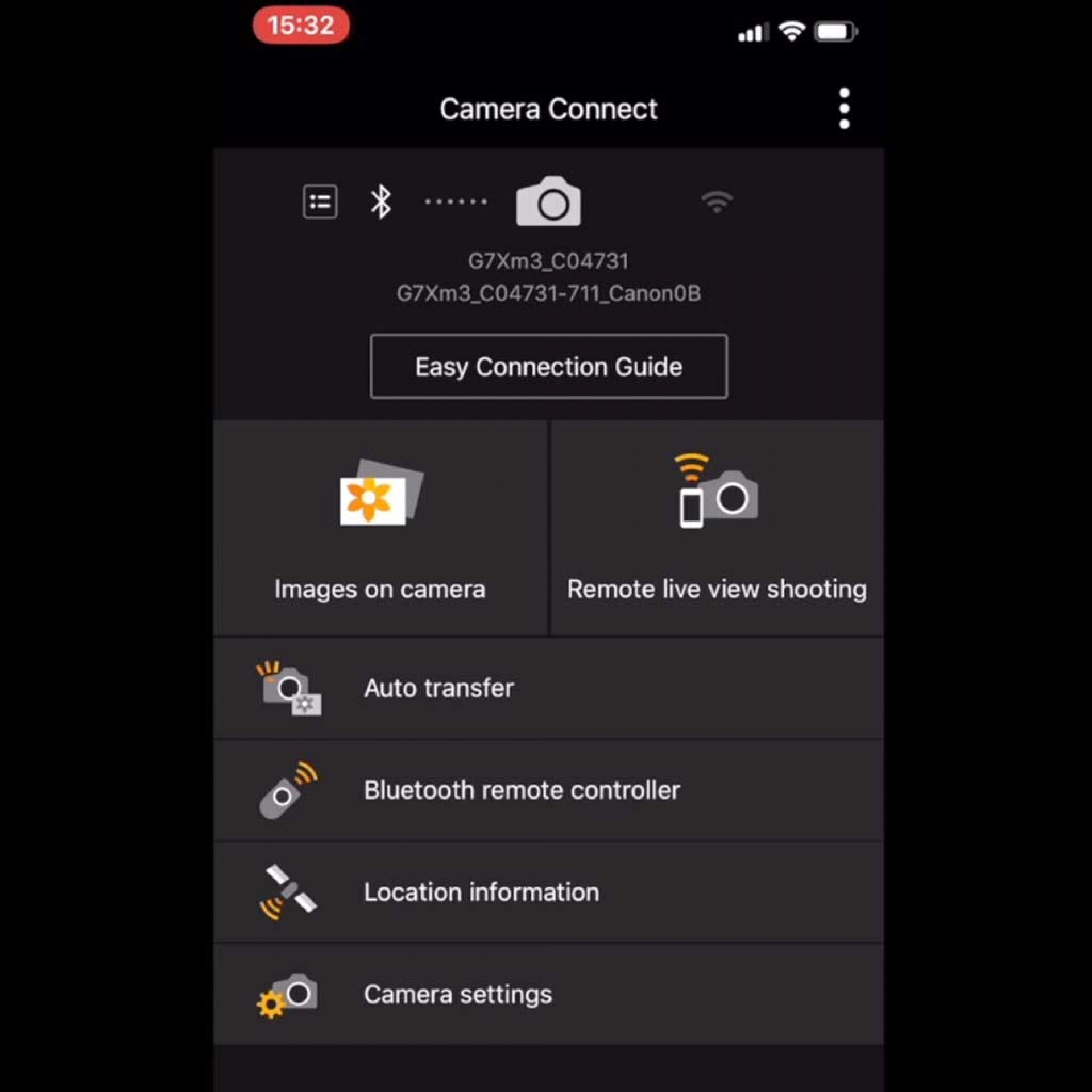 Camera Connect App