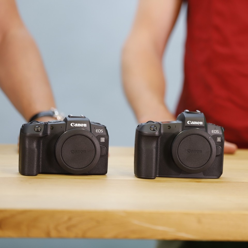 EOS R und EOS RP im Vergleich