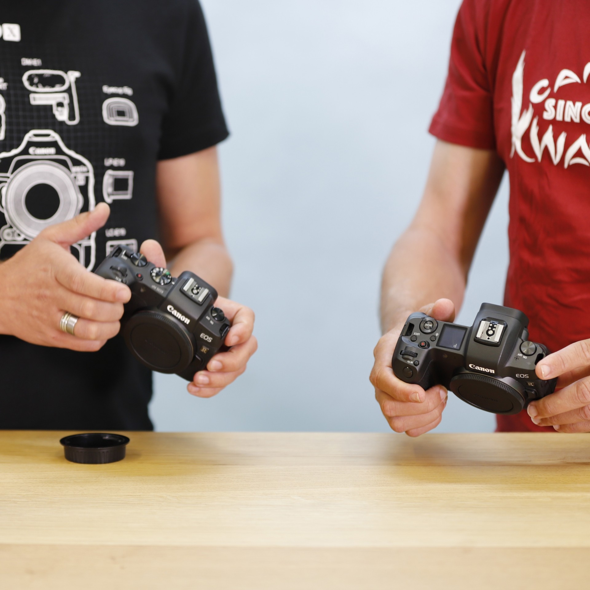 EOS R und EOS RP im Vergleich