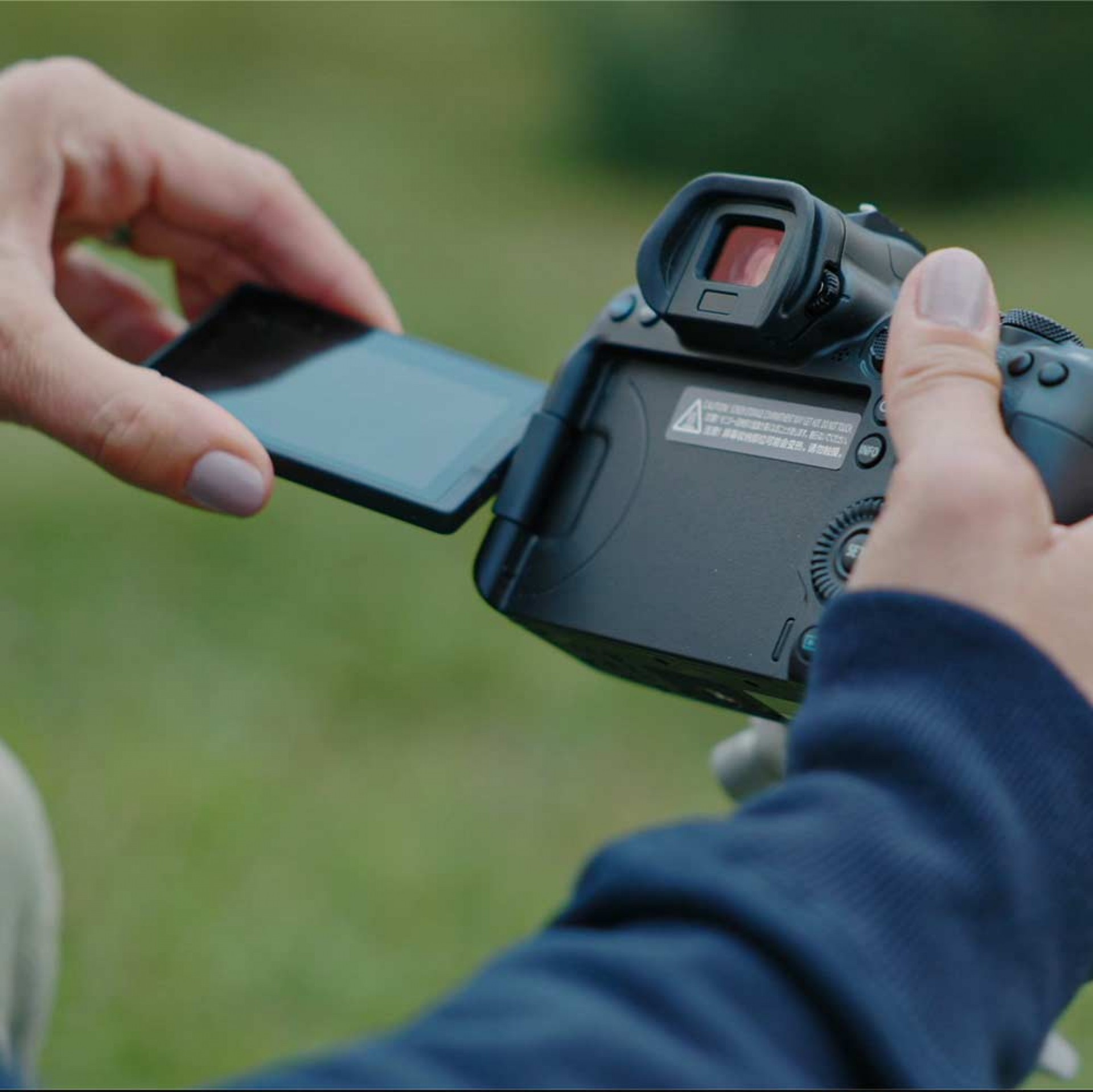 Dreh- und schwenkbares Touch-Display, EOS R5, EOS R6